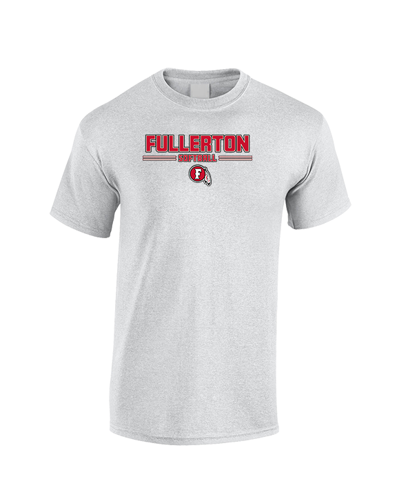 Fullerton HS Softball Keen - Cotton T-Shirt