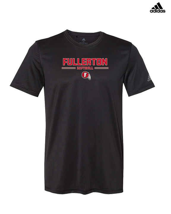 Fullerton HS Softball Keen - Mens Adidas Performance Shirt
