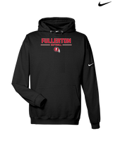 Fullerton HS Softball Keen - Nike Club Fleece Hoodie