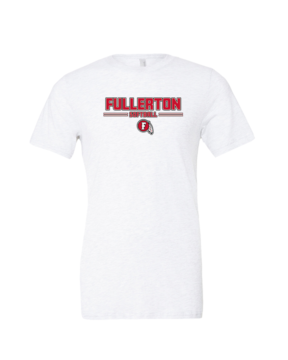Fullerton HS Softball Keen - Tri-Blend Shirt