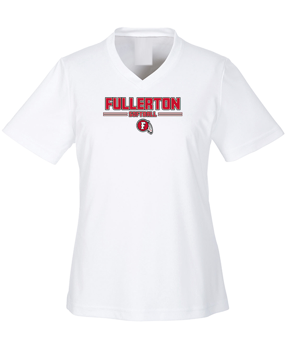 Fullerton HS Softball Keen - Womens Performance Shirt
