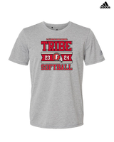 Fullerton HS Softball Stamp - Mens Adidas Performance Shirt