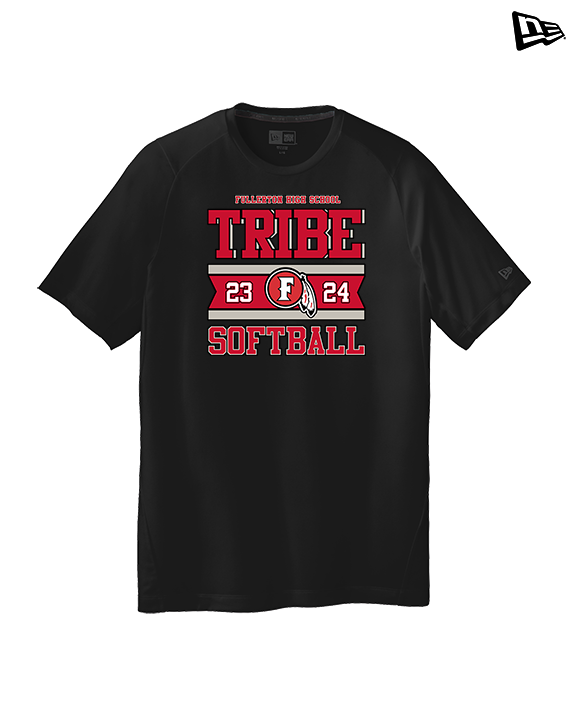 Fullerton HS Softball Stamp - New Era Performance Shirt