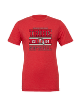 Fullerton HS Softball Stamp - Tri-Blend Shirt