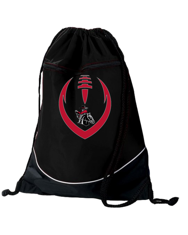 Santa Barbara City College Full Ftbl - Drawstring Bag