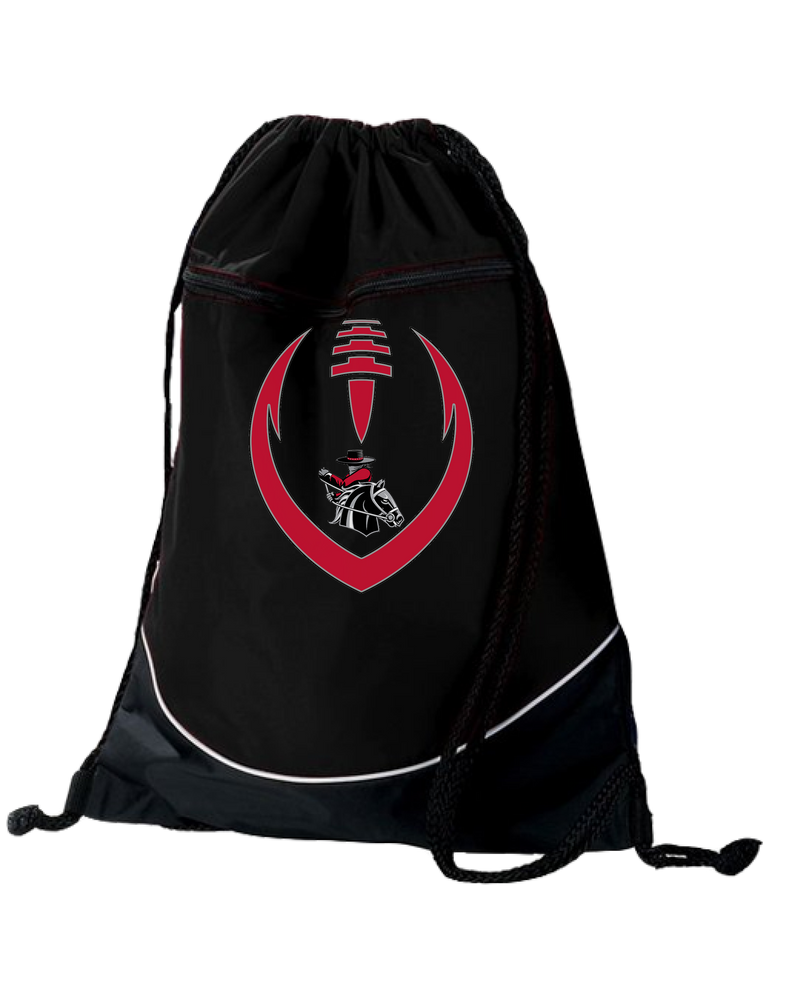 Santa Barbara City College Full Ftbl - Drawstring Bag