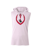 Santa Barbara City College Full Ftbl - Sleeveless Performance Hoodie