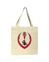 Santa Barbara City College Full Ftbl - Tote Bag