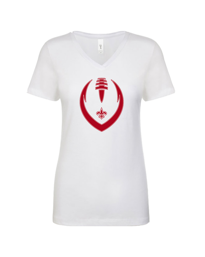 Palm Beach Christian Whole Football  - Women's V-Neck
