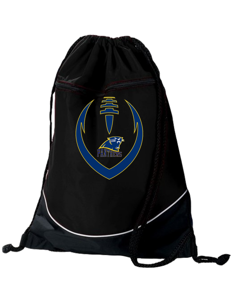Downers Grove Panthers Full Football - Two Tone Drawstring Bag