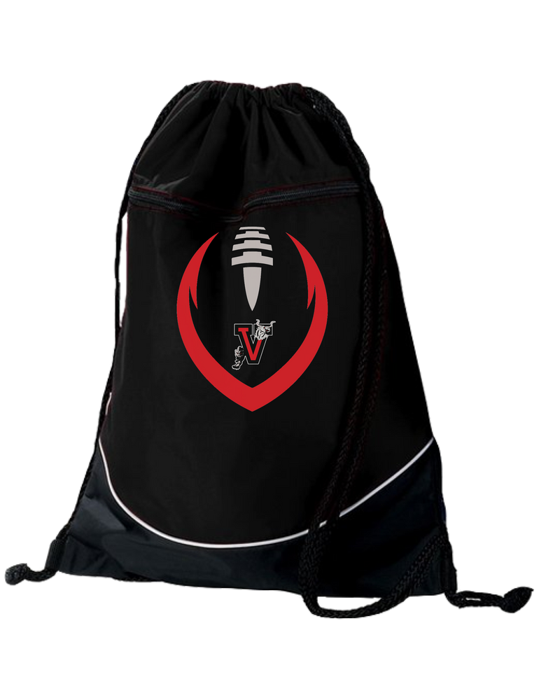 Vista Pop Warner Full Ftbl - Drawstring Bag