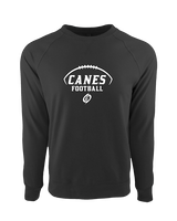 Gainesville HS Football Canes Logo - Crewneck Sweatshirt
