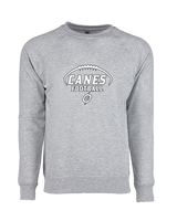Gainesville HS Football Canes Logo - Crewneck Sweatshirt