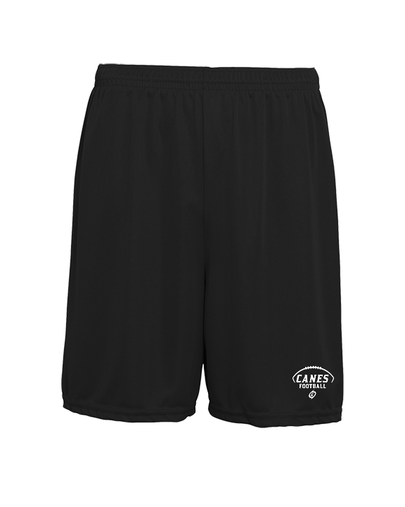 Gainesville HS Football Canes Logo - Mens 7inch Training Shorts