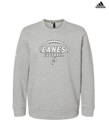 Gainesville HS Football Canes Logo - Mens Adidas Crewneck