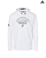 Gainesville HS Football Canes Logo - Mens Adidas Hoodie