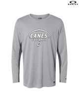 Gainesville HS Football Canes Logo - Mens Oakley Longsleeve