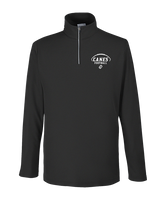 Gainesville HS Football Canes Logo - Mens Quarter Zip