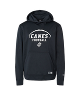Gainesville HS Football Canes Logo - Oakley Performance Hoodie