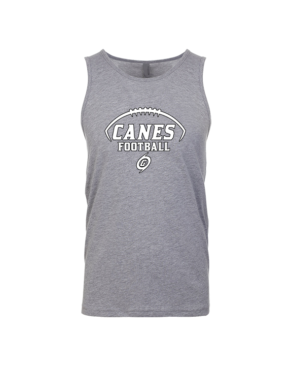 Gainesville HS Football Canes Logo - Tank Top