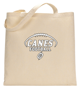 Gainesville HS Football Canes Logo - Tote