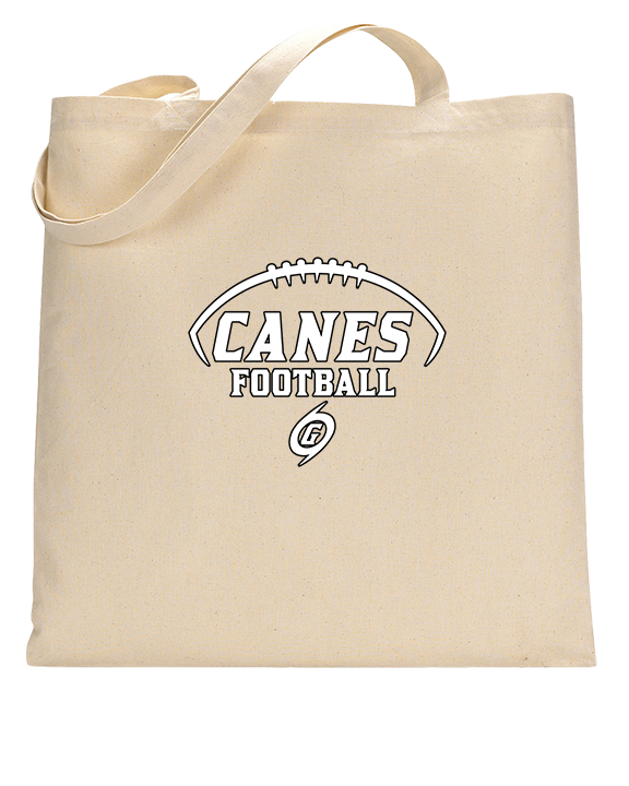 Gainesville HS Football Canes Logo - Tote