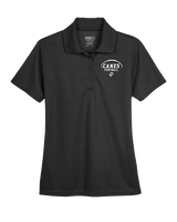 Gainesville HS Football Canes Logo - Womens Polo