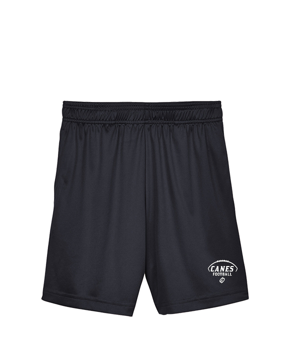 Gainesville HS Football Canes Logo - Youth Training Shorts