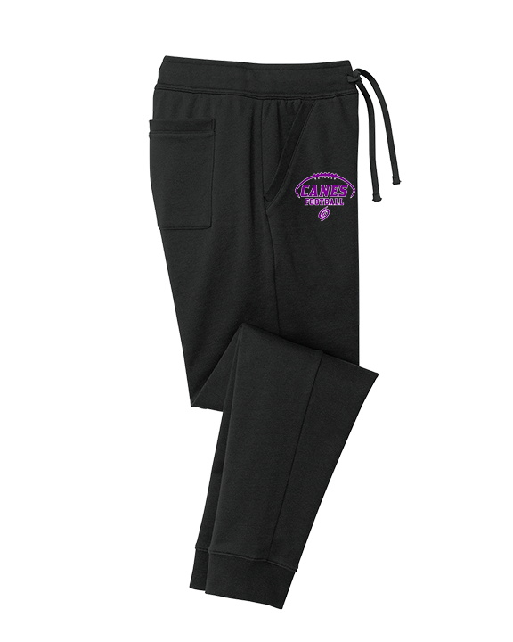 Gainesville HS Football Canes Logo 2 - Cotton Joggers