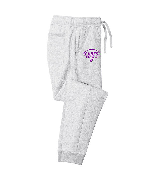 Gainesville HS Football Canes Logo 2 - Cotton Joggers