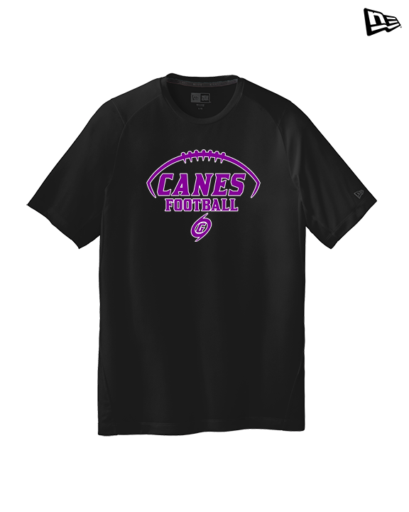 Gainesville HS Football Canes Logo 2 - New Era Performance Shirt