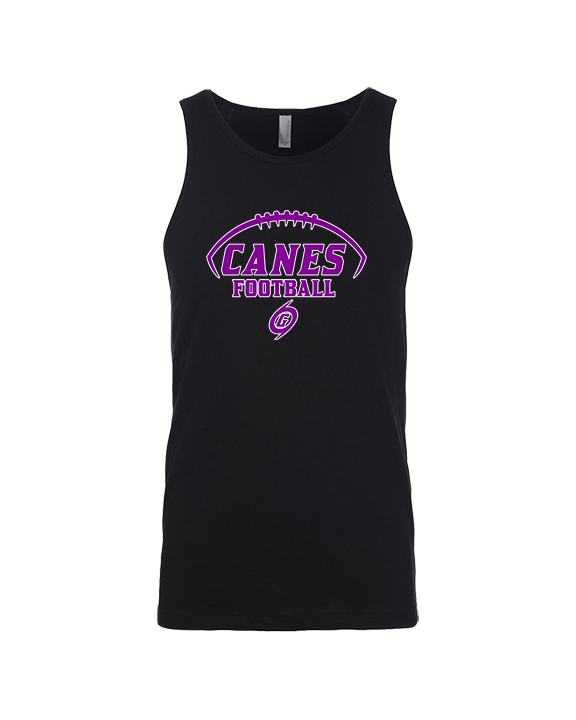 Gainesville HS Football Canes Logo 2 - Tank Top