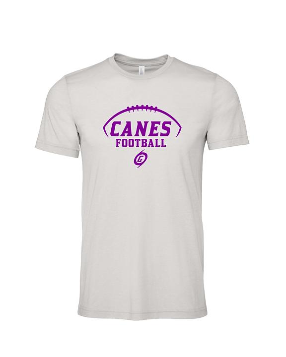 Gainesville HS Football Canes Logo 2 - Tri-Blend Shirt