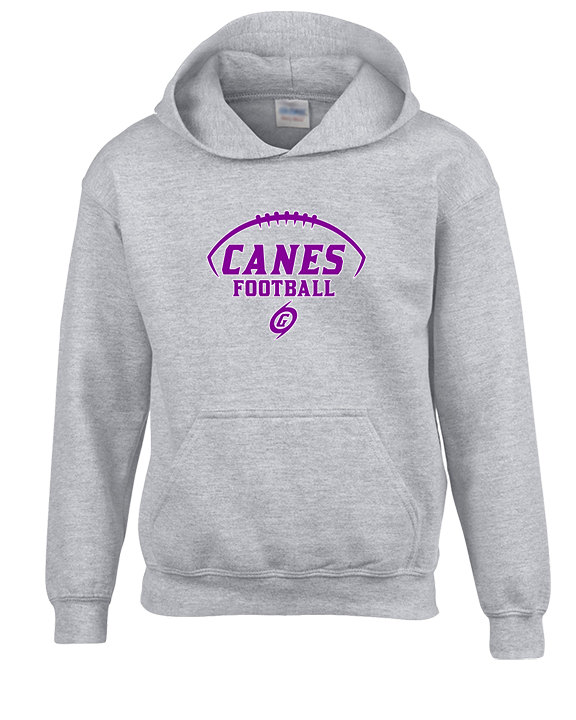 Gainesville HS Football Canes Logo 2 - Youth Hoodie