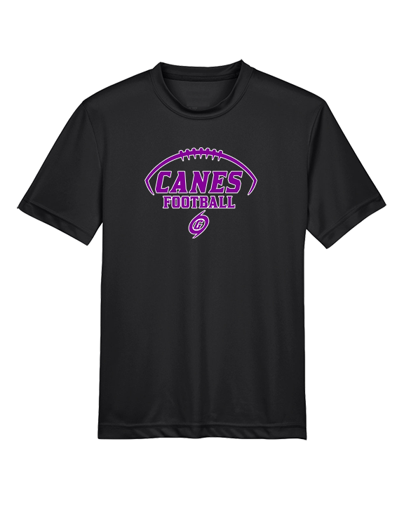 Gainesville HS Football Canes Logo 2 - Youth Performance Shirt