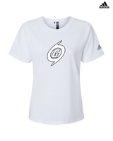 Gainesville HS Football G Logo - Womens Adidas Performance Shirt