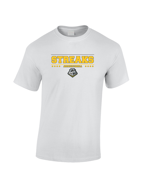 Galesburg HS Girls Basketball Border - Cotton T-Shirt