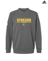 Galesburg HS Girls Basketball Border - Mens Adidas Crewneck