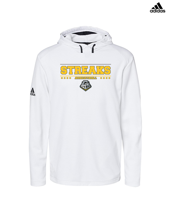 Galesburg HS Girls Basketball Border - Mens Adidas Hoodie