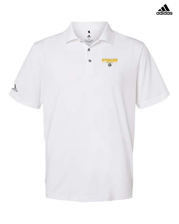 Galesburg HS Girls Basketball Border - Mens Adidas Polo