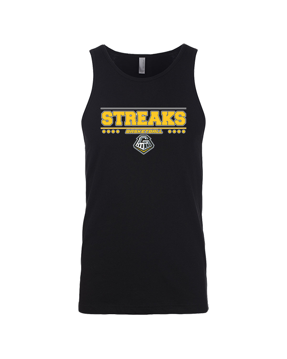 Galesburg HS Girls Basketball Border - Tank Top
