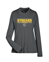 Galesburg HS Girls Basketball Border - Womens Performance Longsleeve