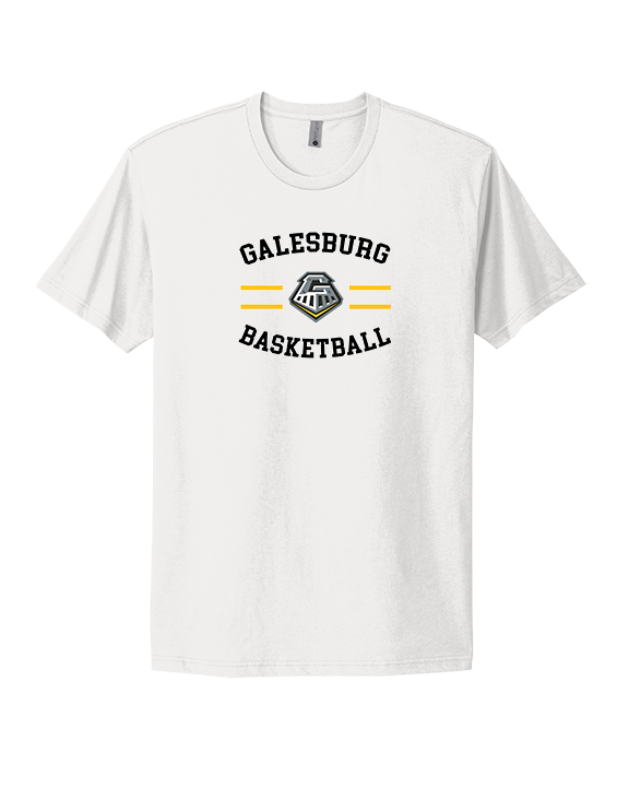 Galesburg HS Girls Basketball Curve - Mens Select Cotton T-Shirt