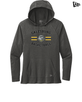 Galesburg HS Girls Basketball Curve - New Era Tri-Blend Hoodie