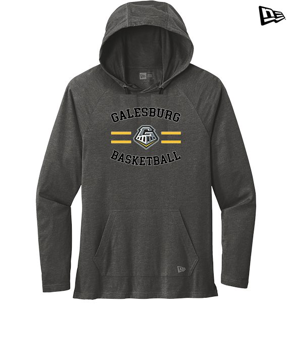 Galesburg HS Girls Basketball Curve - New Era Tri-Blend Hoodie