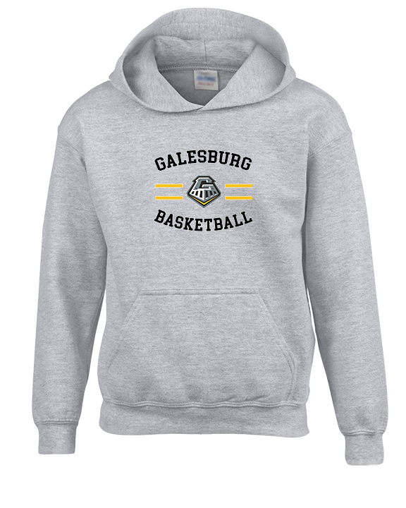 Galesburg HS Girls Basketball Curve - Unisex Hoodie