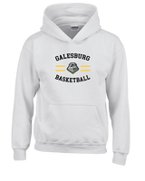 Galesburg HS Girls Basketball Curve - Unisex Hoodie