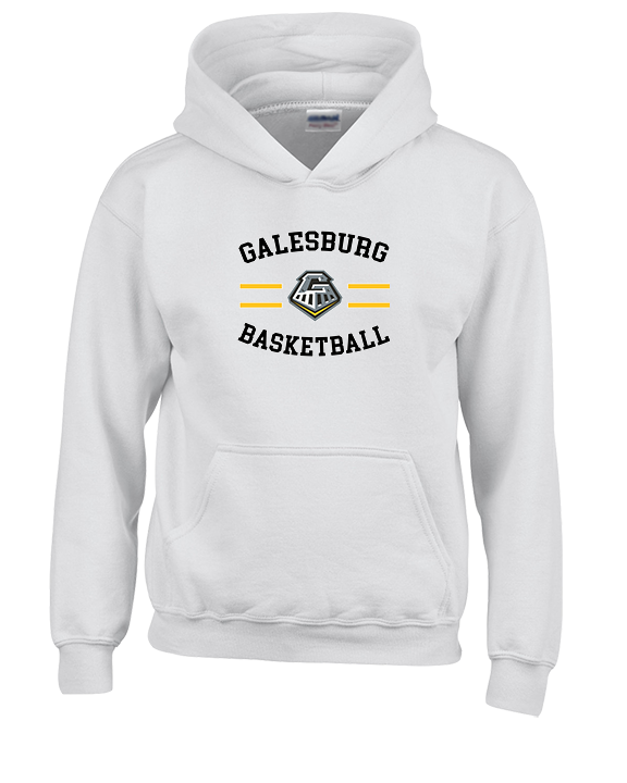 Galesburg HS Girls Basketball Curve - Unisex Hoodie