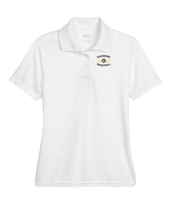Galesburg HS Girls Basketball Curve - Womens Polo