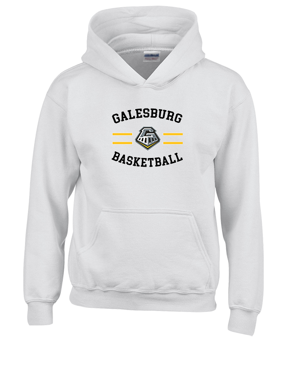 Galesburg HS Girls Basketball Curve - Youth Hoodie